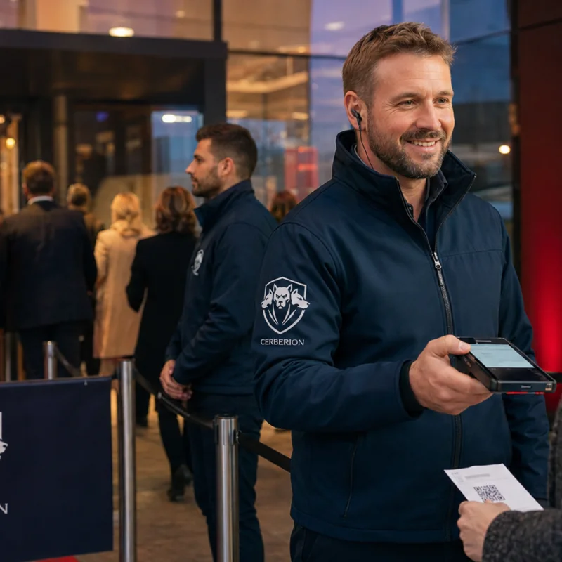 Agent de sécurité événementielle à Luxembourg